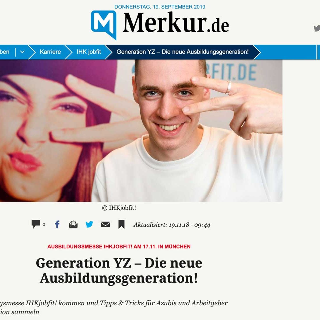 Sreenshot: Generation YZ – Die neue Ausbildungsgeneration!