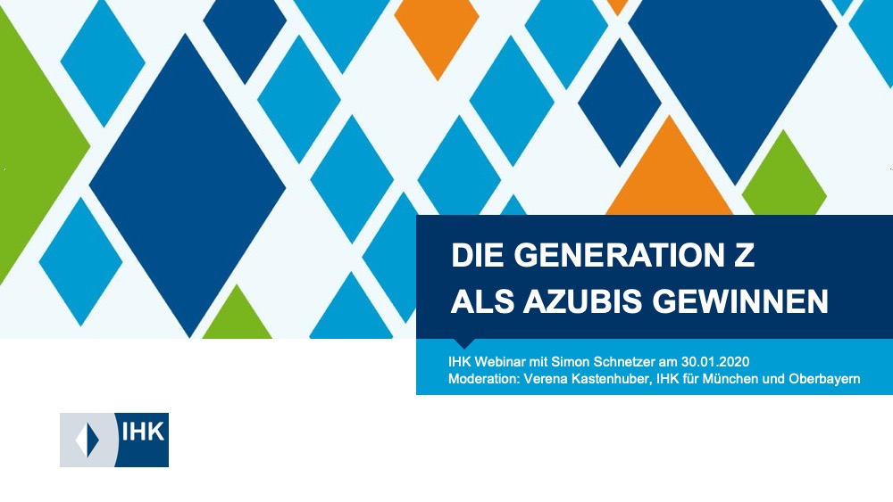 IHK Webinar - Die Generation Z als Azubis gewinnen