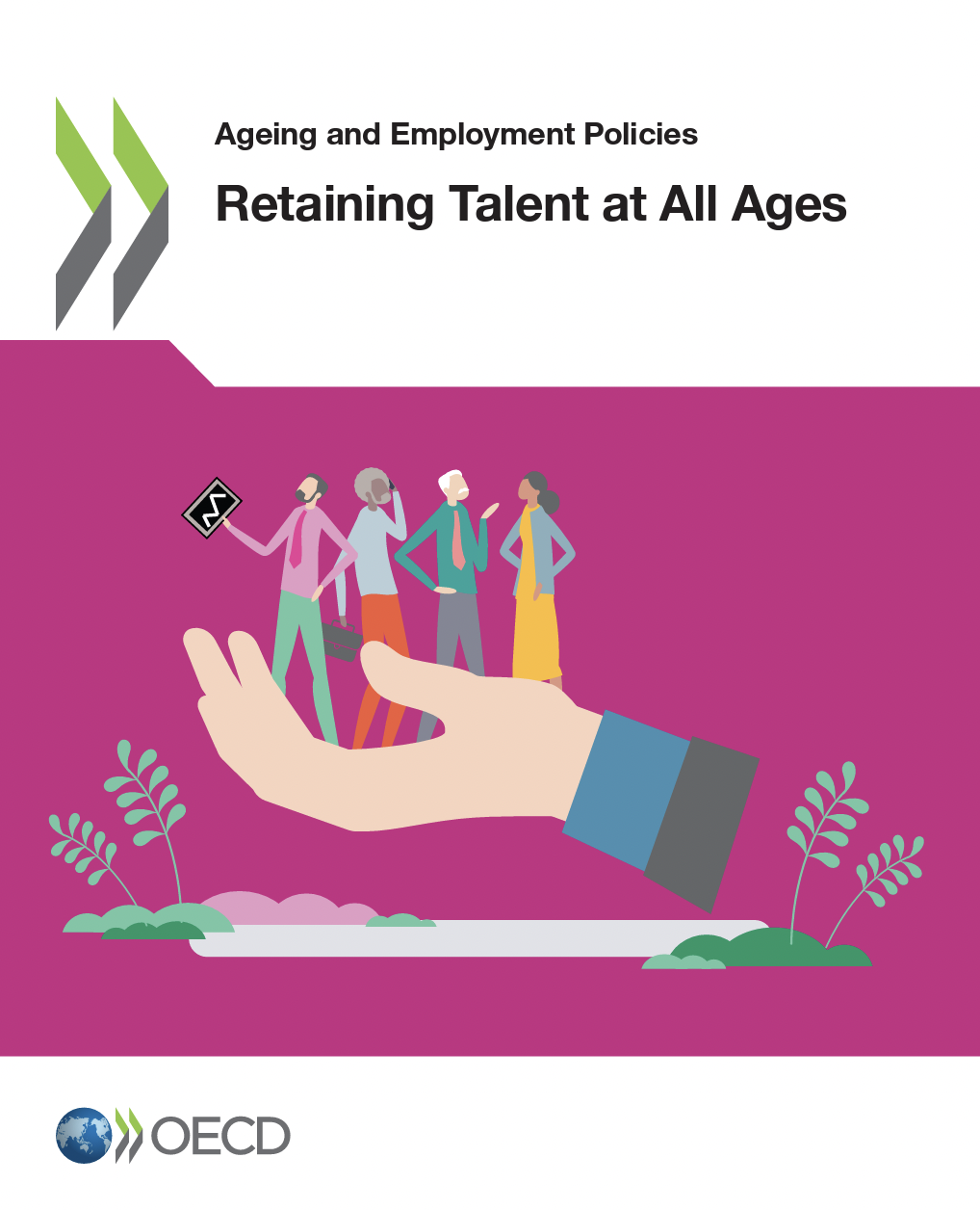OECD Report 2023 - Retaining Talent at all Ages - Cover