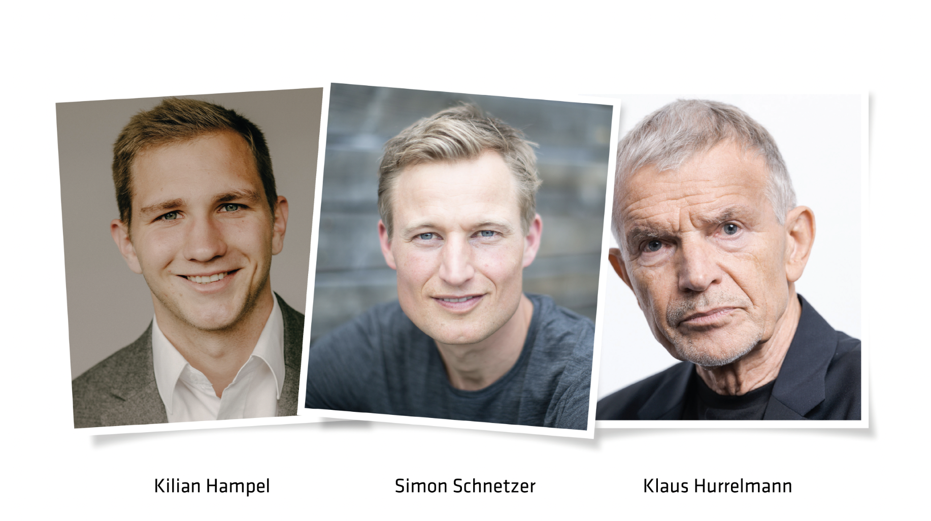 Studienautoren Trendstudie Jugend in Deutschland - Simon Schnetzer, Kilian Hampel, Klaus Hurrelmann